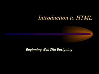 Topic 1 - HTML Form Design.pptx for HTML and web | PPTX
