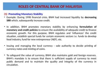 Comprehensive Overview of Malaysian Financial System and Central Bank ...