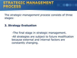 Topic 1 strategic management | PPTX