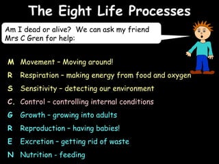 Topic 1 - The Nature and Variety of Living Organisms.pptx