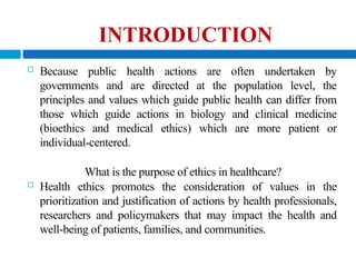 Bioethics in Healthcare bioethics course.pptx