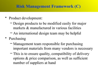 Manufactured Risks Topic 10 - Risk Management in logistics _ supply chain.pptx
