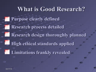 Topic 10 sample designs & procedures | PPT