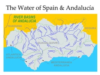 The Water of Spain & Andalucía 