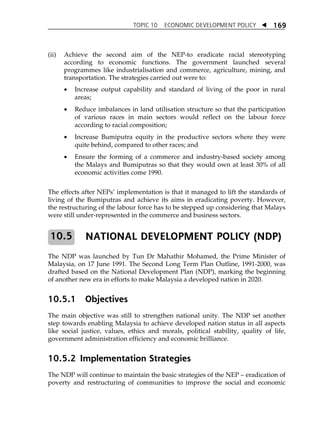 Topic 10 economic development policy | PDF