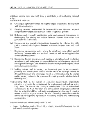 Topic 10 economic development policy | PDF