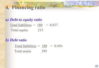 43Balance Sheet as at 31 Dec 2007