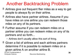 Topic 10 - Recursive - Backtracking .ppt