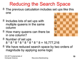 Comprehensive Guide to Recursive Backtracking in Computer Science | PPT