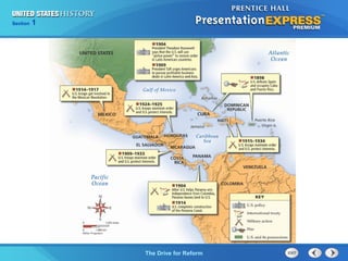 Chapter 25 Section 1
The Cold War Begins
Section 1
The Drive for Reform
 