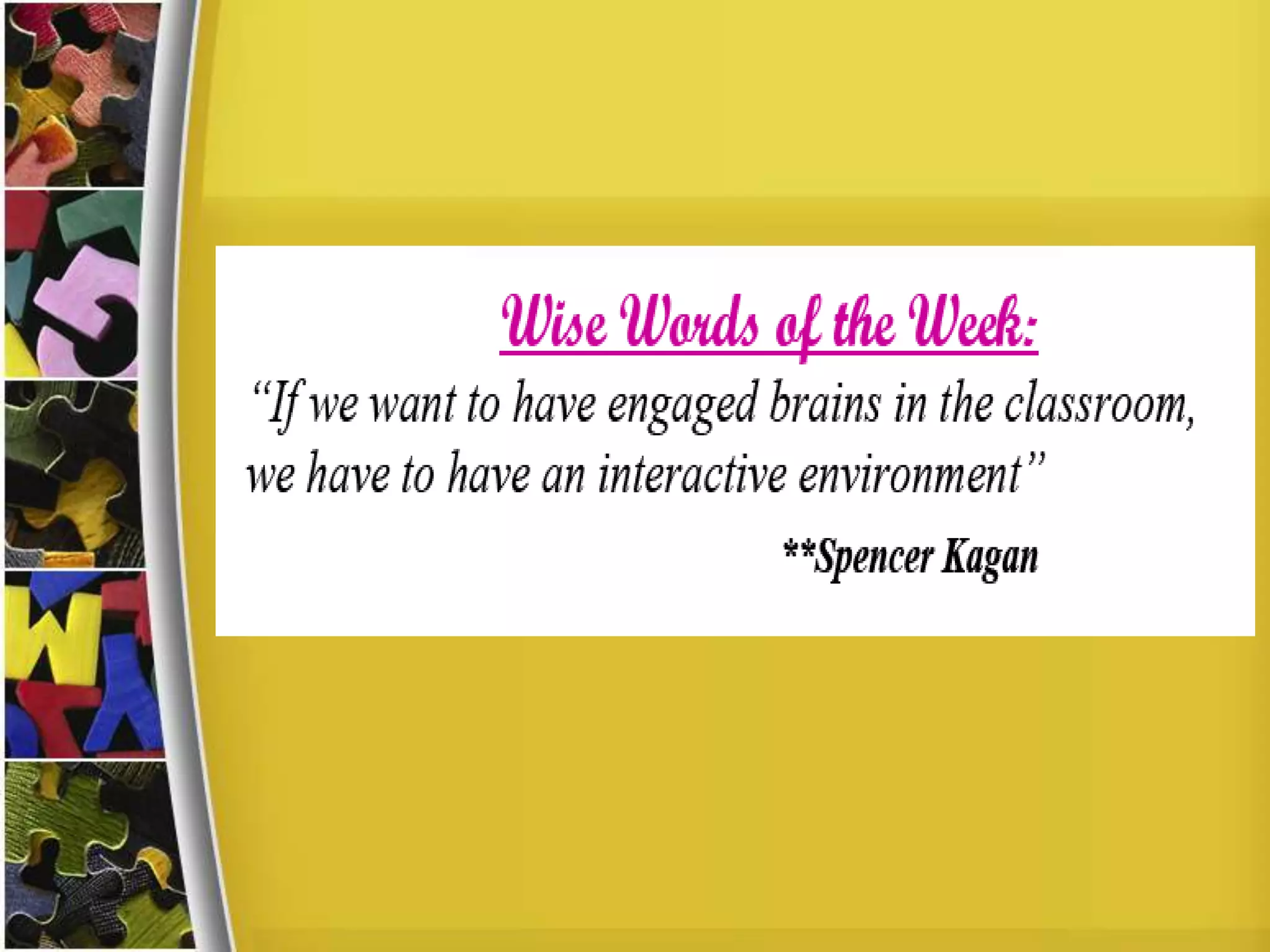 Topic 11: Game-based Learning and Gamification in the Classroom