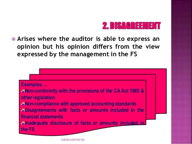common audit findings