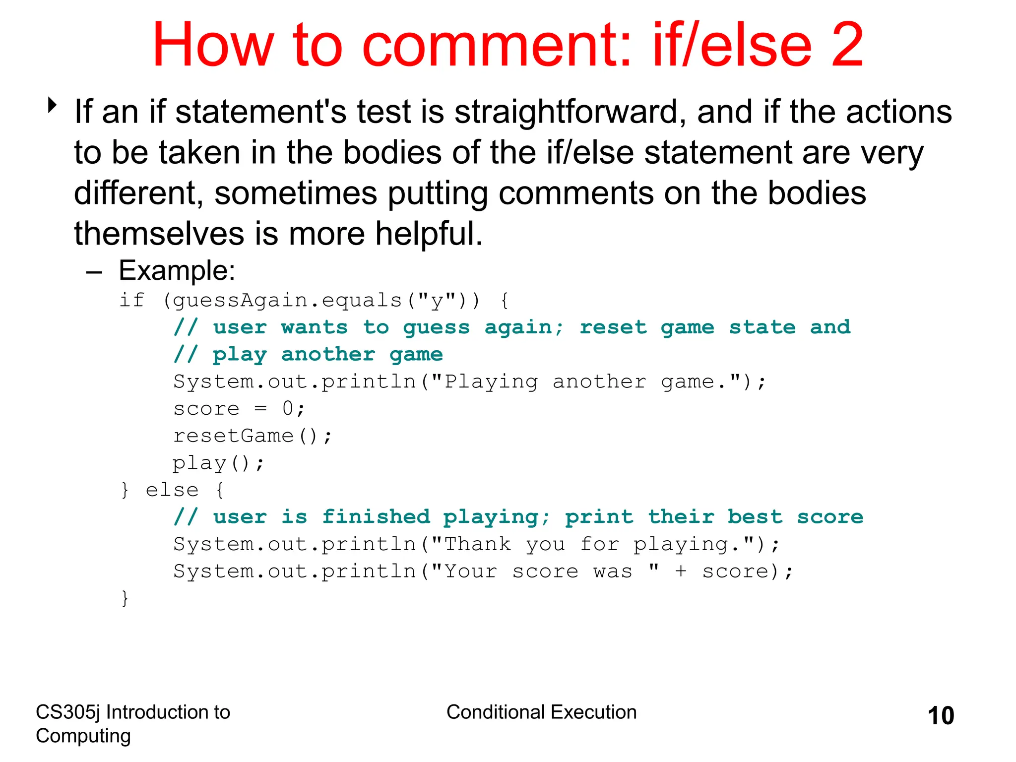 Topic12Conditional if else Execution.ppt