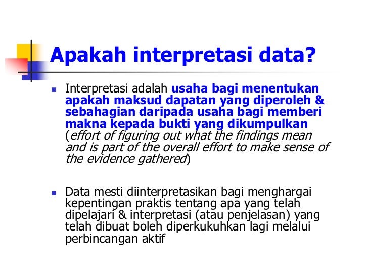 Topic 12 Interpreting The Ar Data
