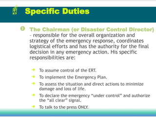 Topic 13 - Basic Occupational safety and Health for EMERGENCY ...