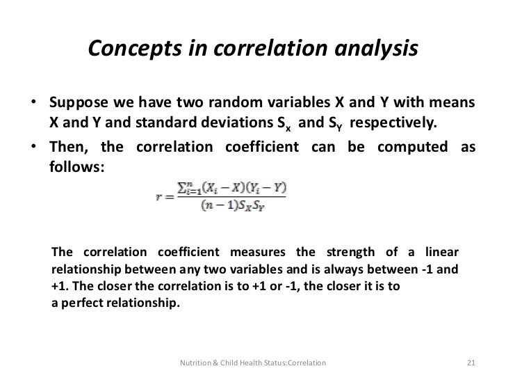 Topic 15 correlation