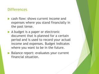 Stands Example Financial Personal finance | PPTX
