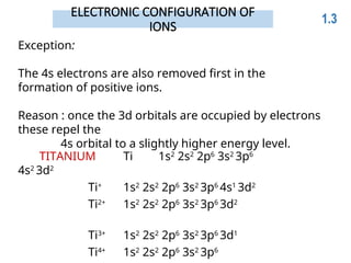 A LEVEL CHEMISTRY topic 1 Atomic Structure.ppt