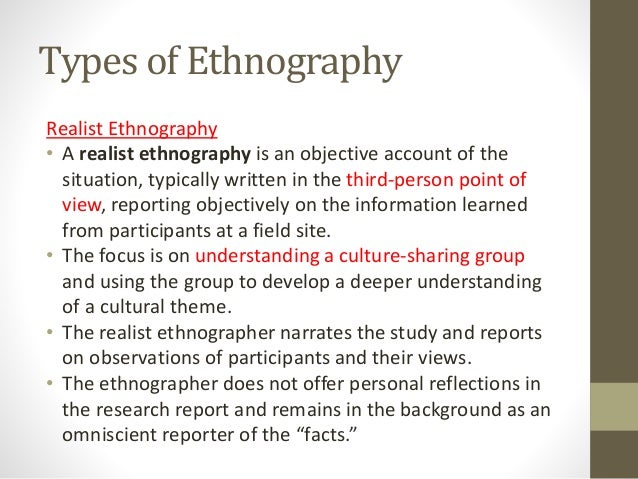 possible research topics for ethnography
