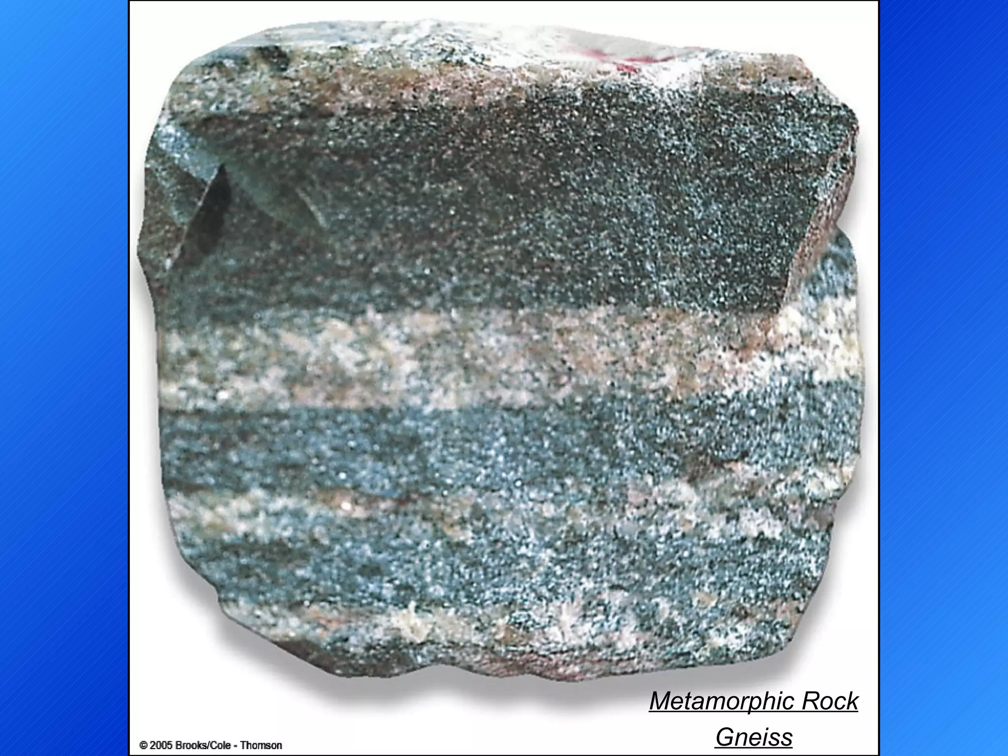 Metamorphic Rock Gneiss 