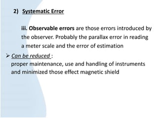 Measurement and error | PPT