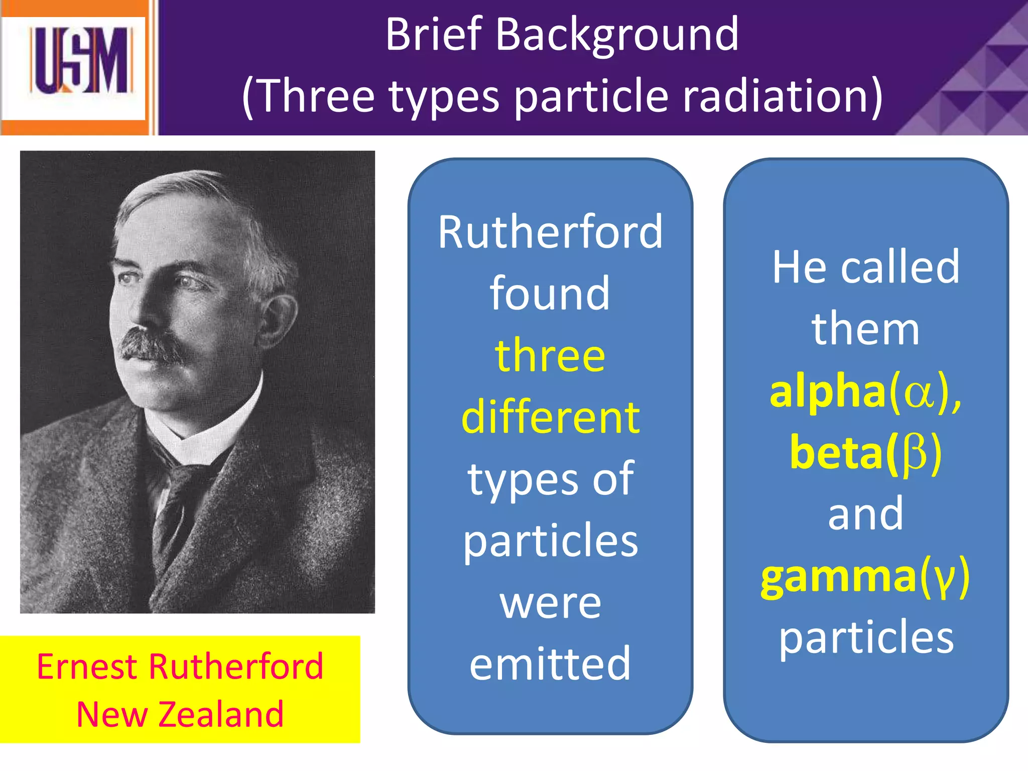 TOPIC 1: HISTORY OF RADIATION | PPTX