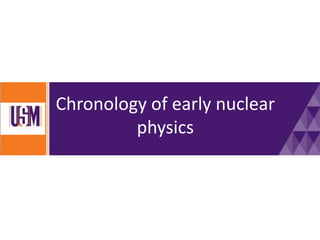 TOPIC 1: HISTORY OF RADIATION | PPTX