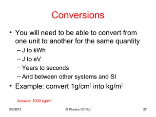 Topic 1realm of physics | PPT