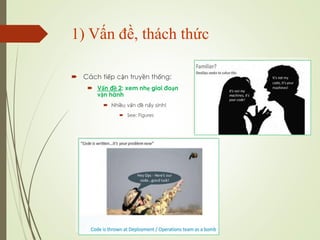 ? Cch ti?p c?n truy?n th?ng:
? V?n ?? 2: xem nh? giai ?o?n
v?n hnh
? Nhi?u v?n ?? n?y sinh!
? See: Figures
1) V?n ??, thch th?c
 