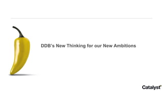 DDB’s New Thinking for our New Ambitions 