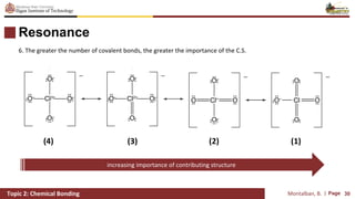 TOPIC 2 : chemical bonding chemistry for engineers | PDF