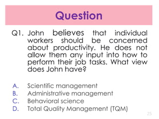 Comprehensive Overview of Fundamental Management Theories and Their ...