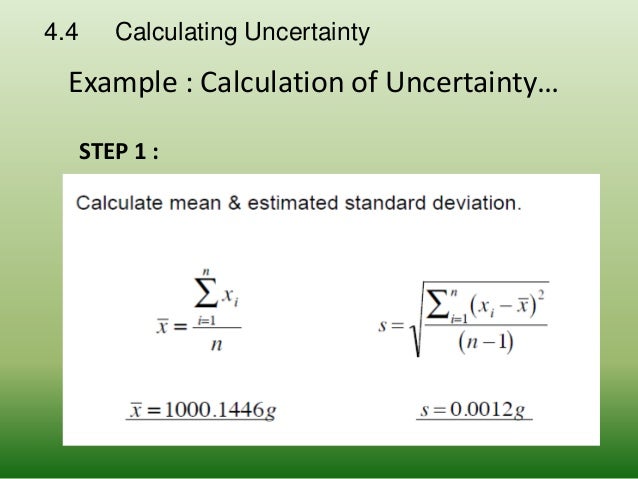 Topic 2 error & uncertainty- part 3