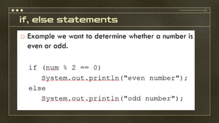 Topic 2 - Java Programming Basic.pdf CSC435 OOP | PDF