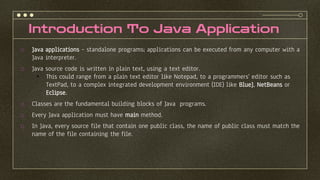 Topic 2 - Java Programming Basic.pdf CSC435 OOP | PDF
