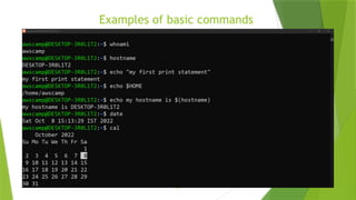 Comprehensive Introduction to Linux Operating System Fundamentals and ...