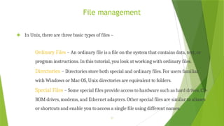 Ordinary File Comprehensive Introduction to Linux Operating System Fundamentals and ...