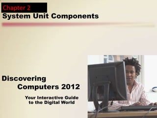 Chapter 4
Chapter 2
System Unit Components

Discovering
Computers 2012
Your Interactive Guide
to the Digital World

 