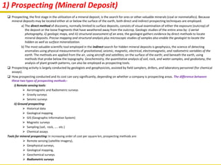 13Prof. Dr. H.Z. Harraz Presentation
The Mining Cycle
 