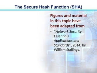 Comprehensive Overview of Secure Hash Algorithm (SHA) and SHA-512 | PPTX