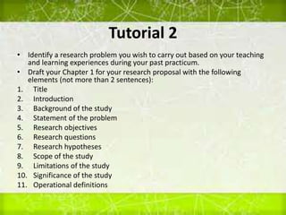 TSLB3143 Topic 2 Basic Elements in Educational Research | PPTX