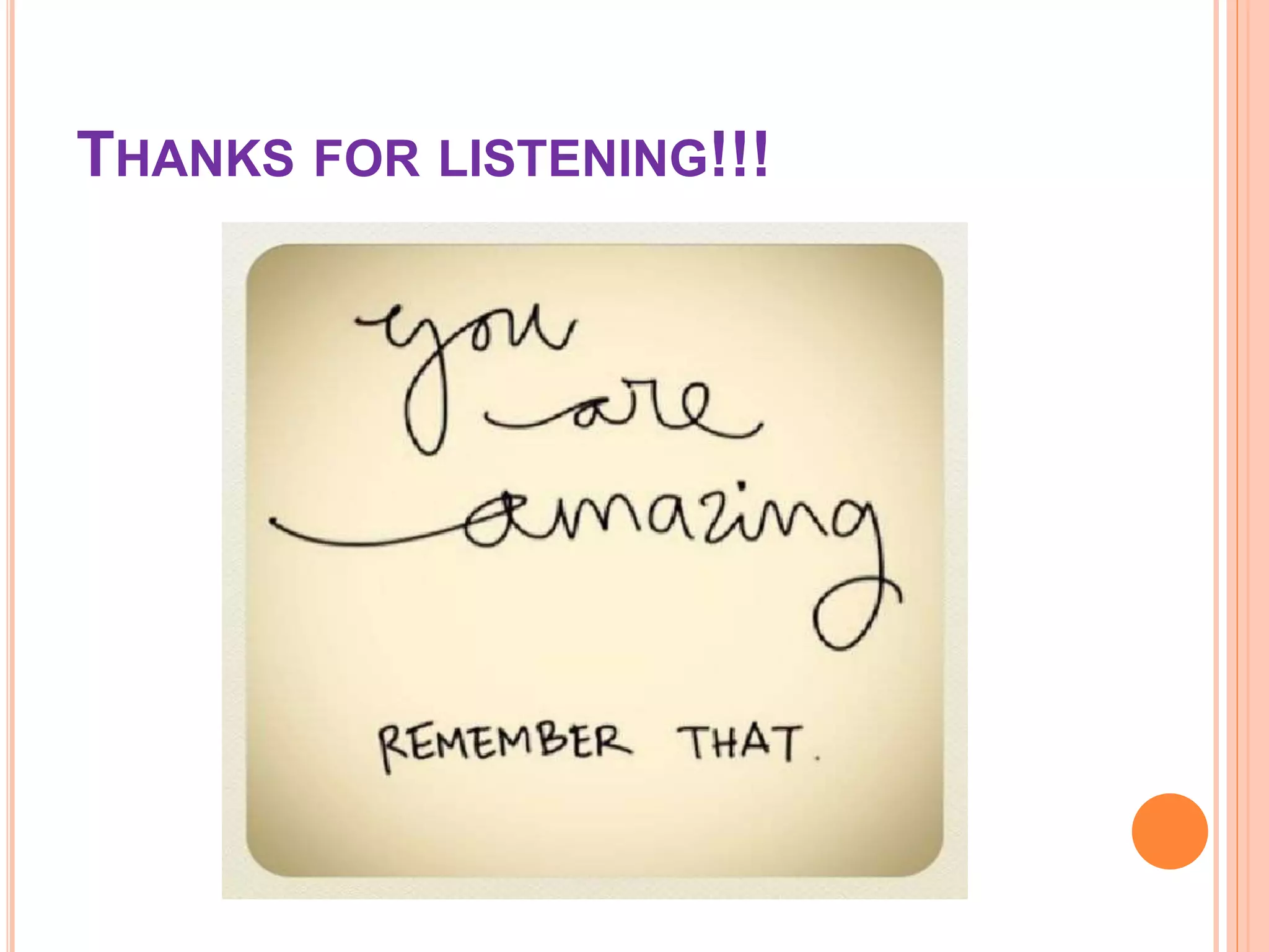 THANKS FOR LISTENING!!!
 