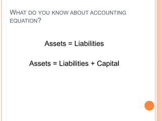 Accounting concepts and conventions | PPT
