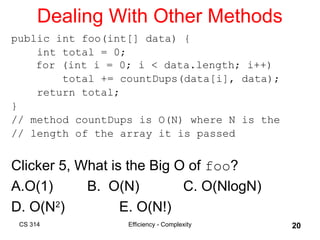 Understanding Algorithm Efficiency and Complexity Analysis in Computer ...