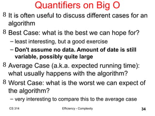Understanding Algorithm Efficiency and Complexity Analysis in Computer ...