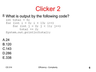 Understanding Algorithm Efficiency and Complexity Analysis in Computer ...