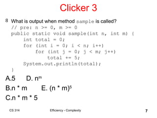 Understanding Algorithm Efficiency and Complexity Analysis in Computer ...