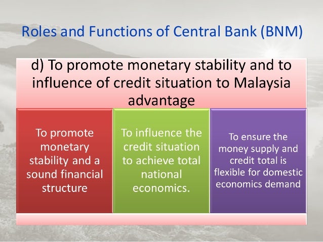 Role Of Bank Negara Malaysia  Government, BNM working to ease housing