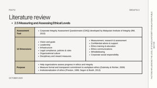Integrity Questionnaire.pdf Topic 2 Public Sector Ethics and Integrity (Article) - Latest.pdf