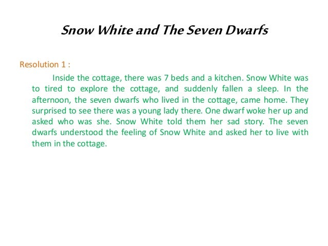 The generic Structuree of Narrative Text